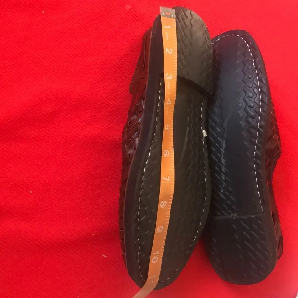 Garza Huaraches  Sandalias Handmade 💯 Piel Men Shoes Size México 9 US 10.5